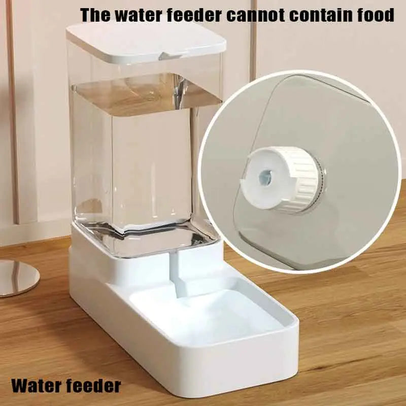 2-in-1 Automatic Pet Feeder & Water Dispenser for Dogs & Cats