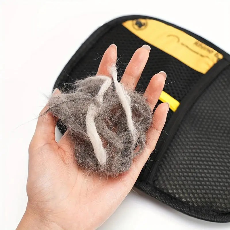 Reusable Pet Hair Remover Gloves for Dogs & Cats Grooming
