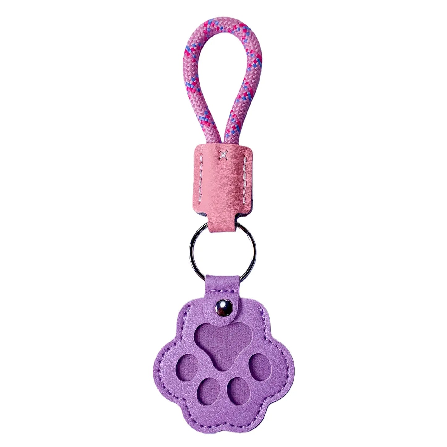 Pet Fur Memorial Keychain Keepsake for Dogs & Cats