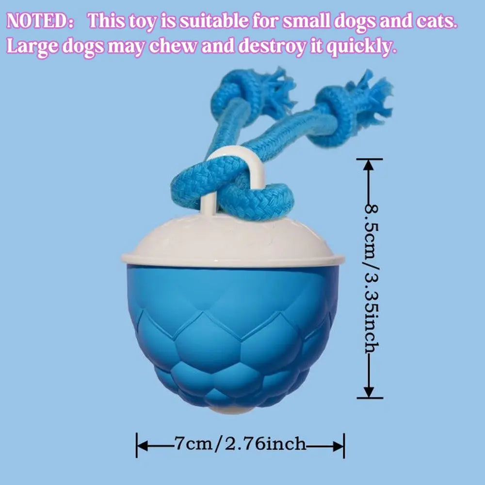 Rechargeable Smart Rolling Pet Ball Toy for Cats & Dogs