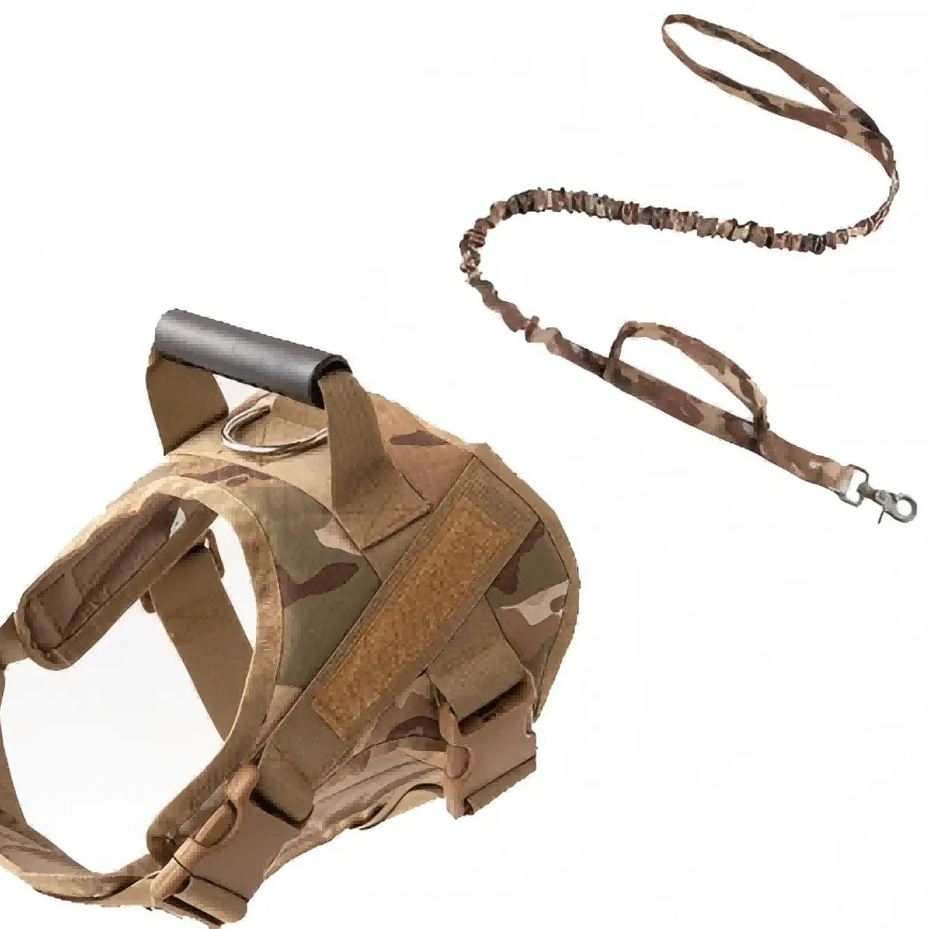 Heavy Duty Tactical Dog Harness with Reflective Straps