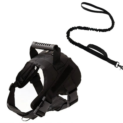 Heavy Duty Tactical Dog Harness with Reflective Straps