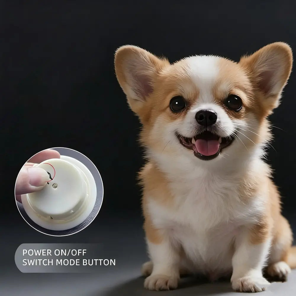Rechargeable Smart Rolling Pet Ball Toy for Cats & Dogs