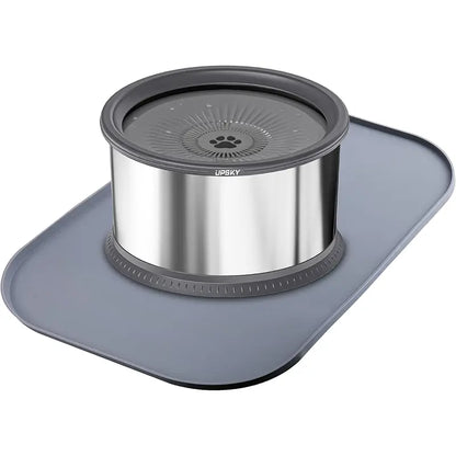 UPSKY Large Anti-Spill Slow Drinking Dog Water Bowl 6.5L