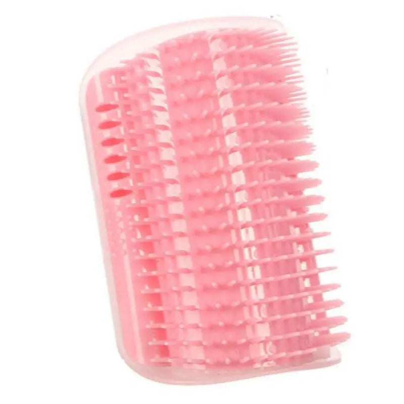 Wall Mounted Cat Self Grooming Corner Brush Massager