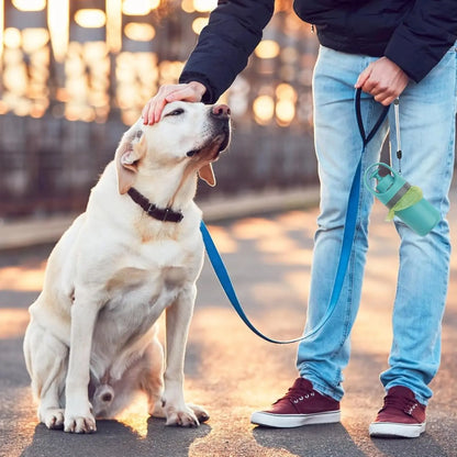 Portable Dog Poop Bag Dispenser & Waste Scooper for Walks
