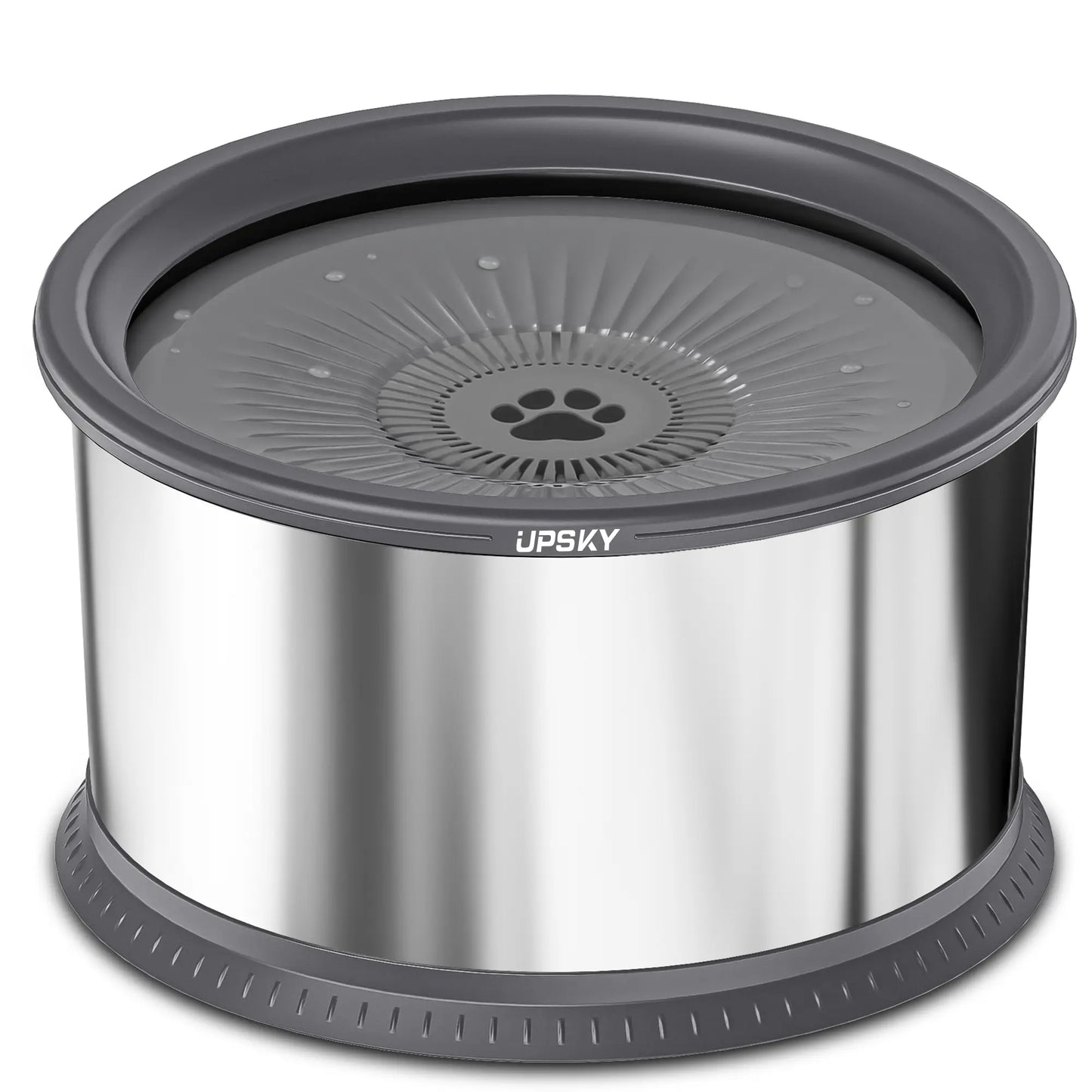 UPSKY Large Anti-Spill Slow Drinking Dog Water Bowl 6.5L