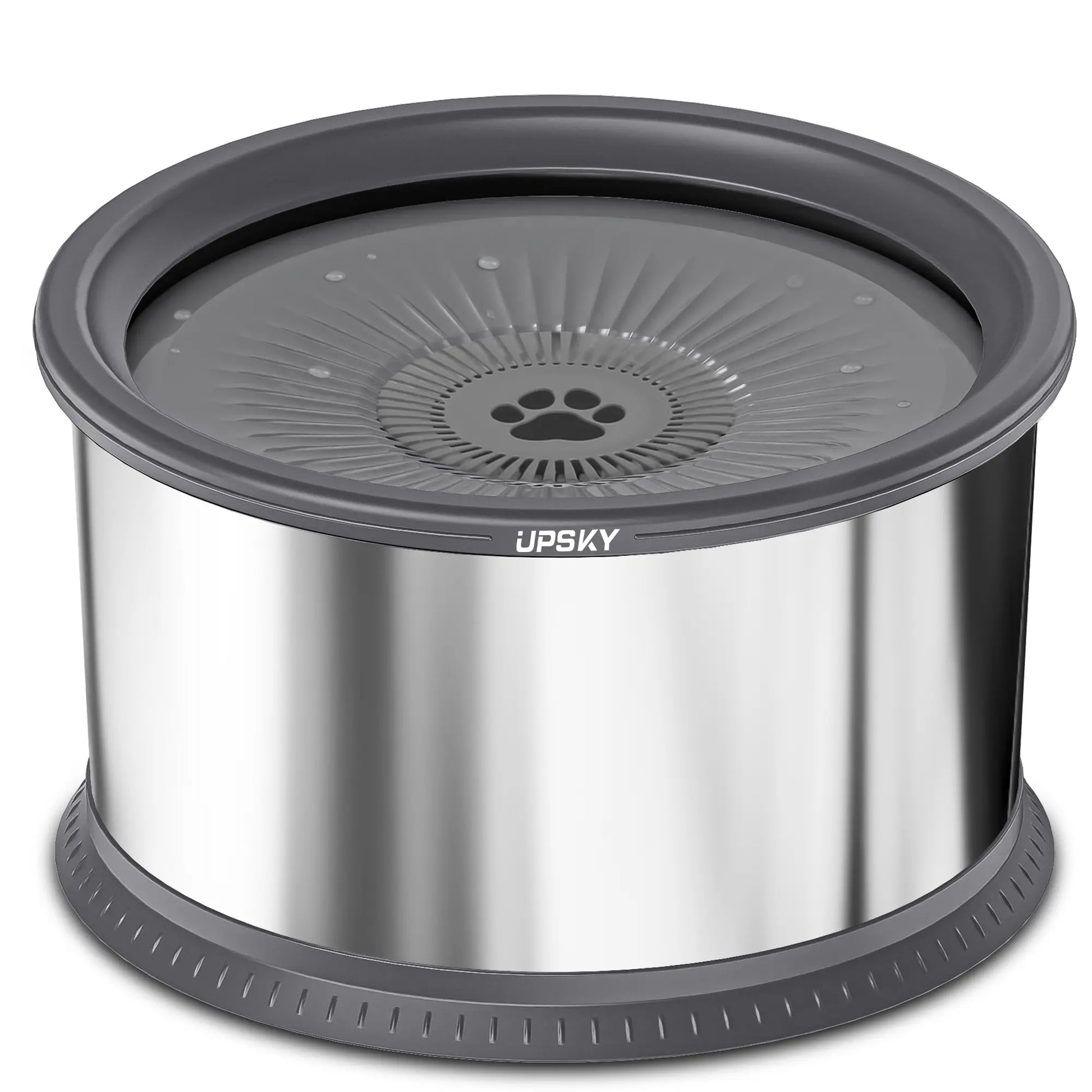 UPSKY Large Anti-Spill Slow Drinking Dog Water Bowl 6.5L