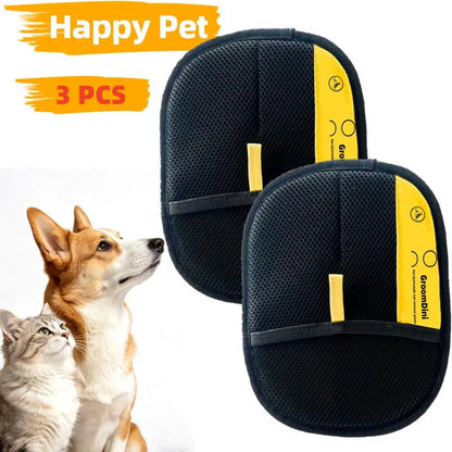 Anti-Static Pet Grooming Glove for Shedding & Hair Removal